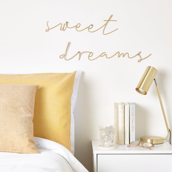 Sweet dreams online wall decor