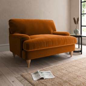 Darwin Luxury Velvet Snuggle Chair