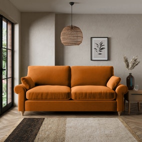Salisbury Luxury Velvet 3 Seater Sofa