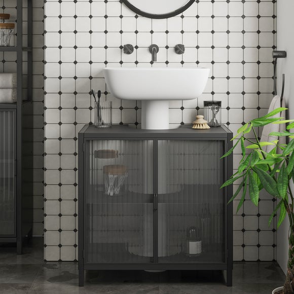 Under sink on sale unit grey