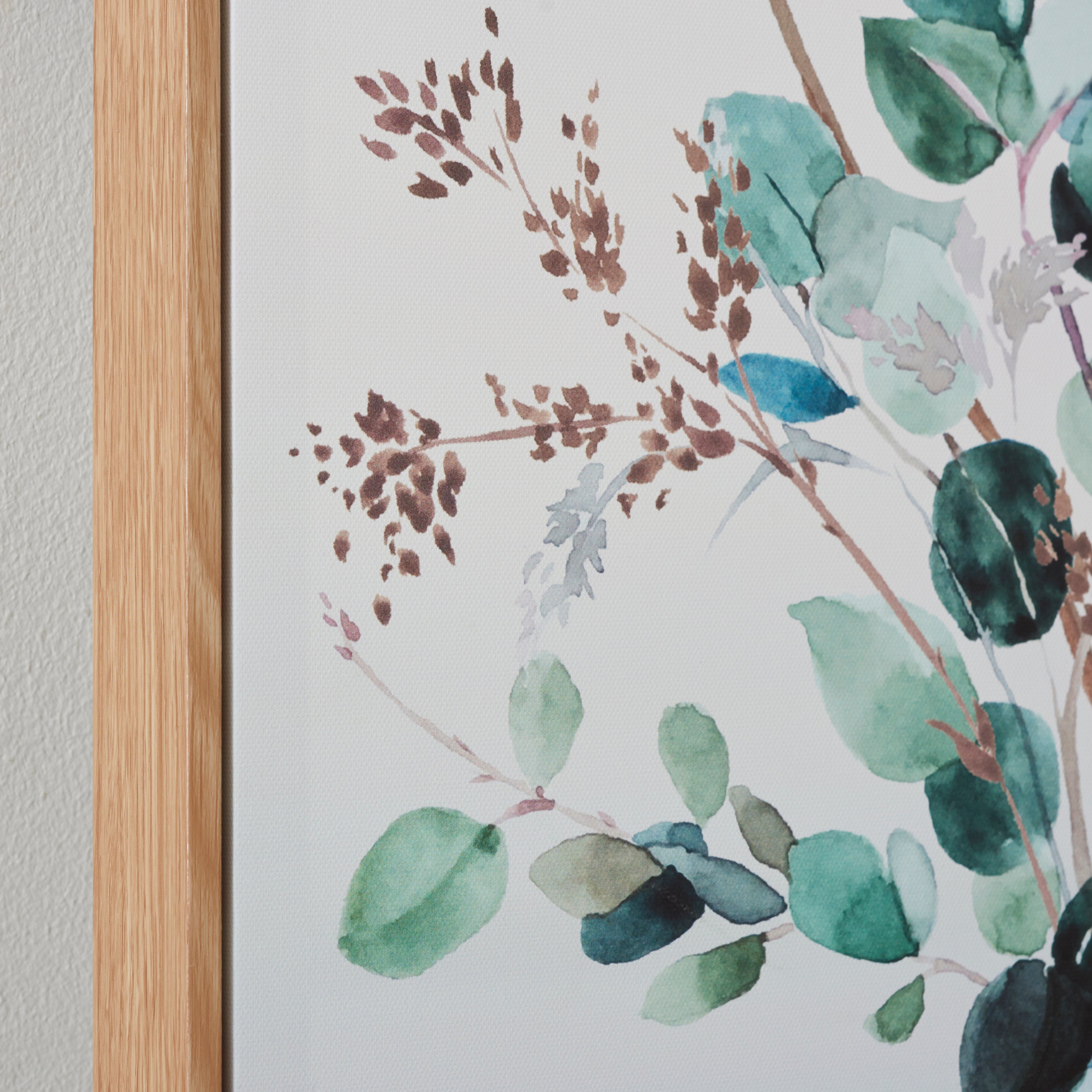 Eucalyptus Capped Canvas | Dunelm