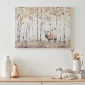 Stag Gold Canvas