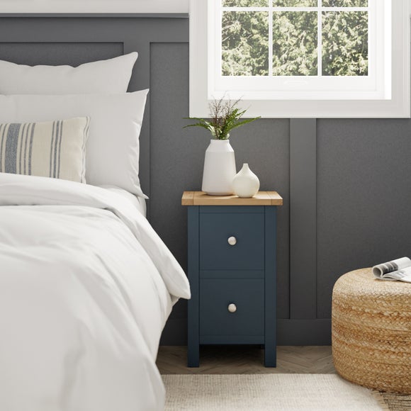 dunelm narrow bedside table