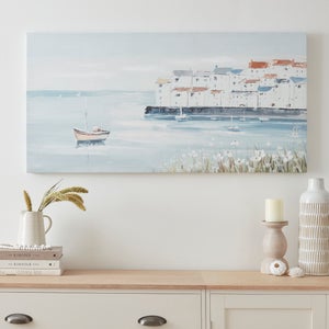 Harbour Scene Canvas