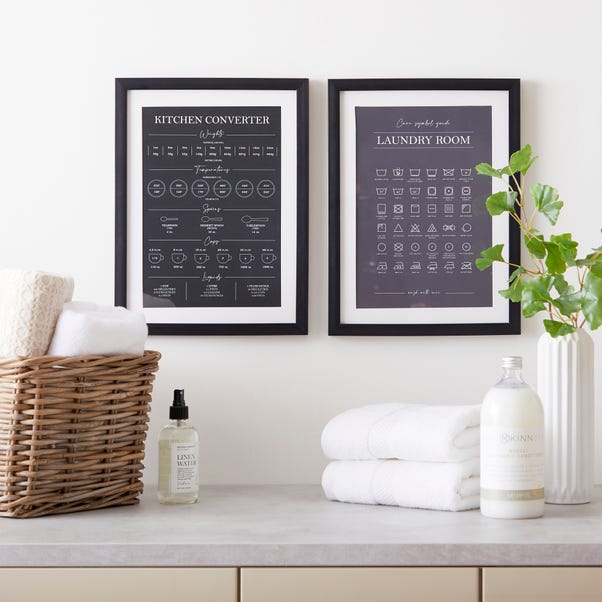 Set of 2 Laundry Room Prints image 1 of 3