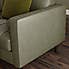 Zoe Faux Leather 3 Seater Sofa Distressed Faux Leather Green
