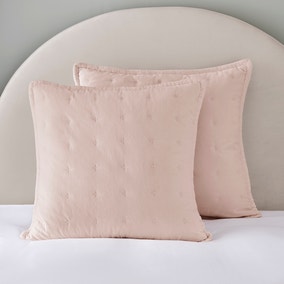 Dorma Adeena Pink Continental Pillowcase