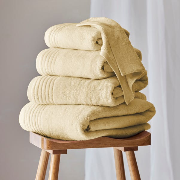 Dorma Tencel Sumptuously Soft Buttermilk Towel  undefined