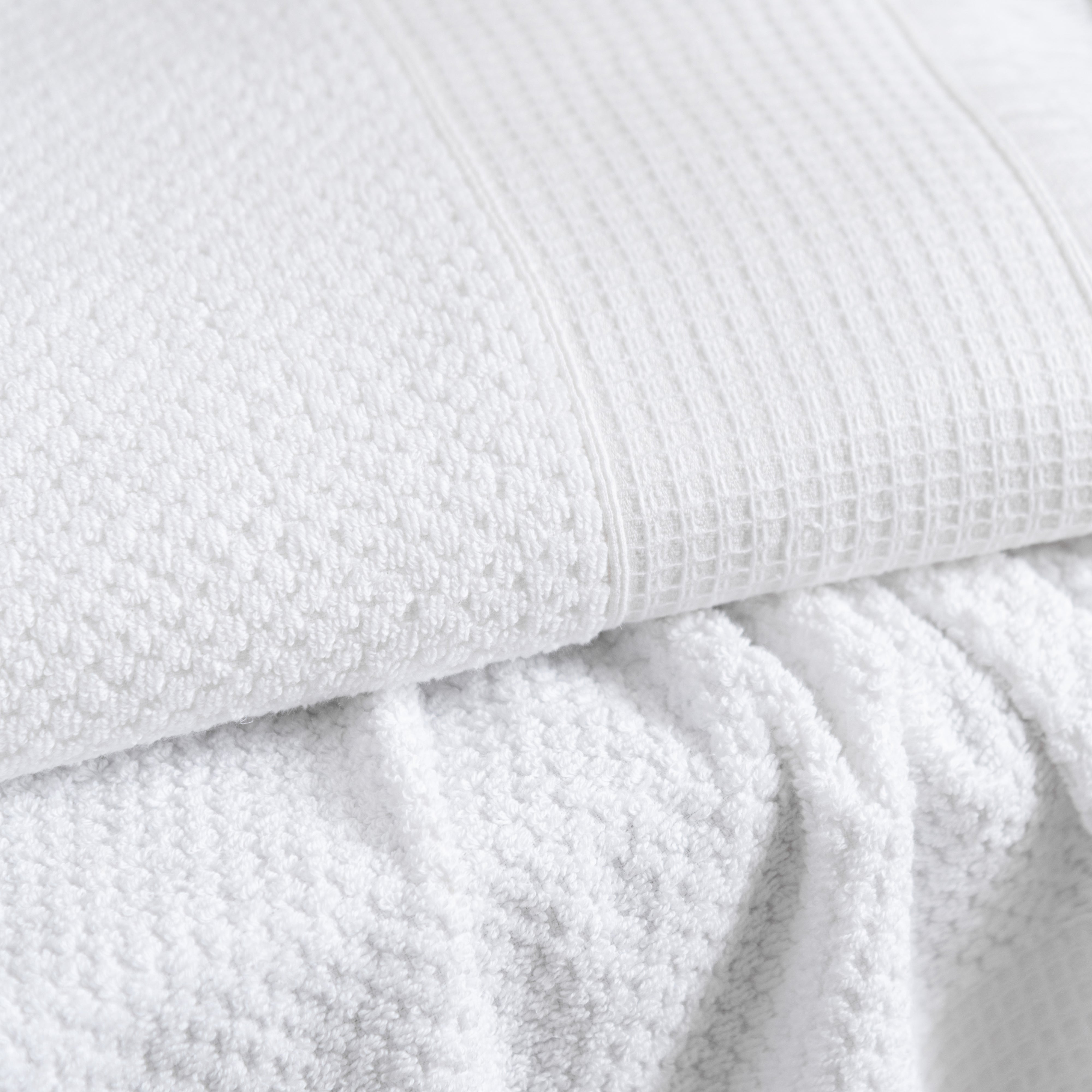 Pretty Boho White Towel | Dunelm