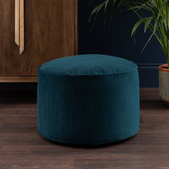 Dunelm velvet deals footstool