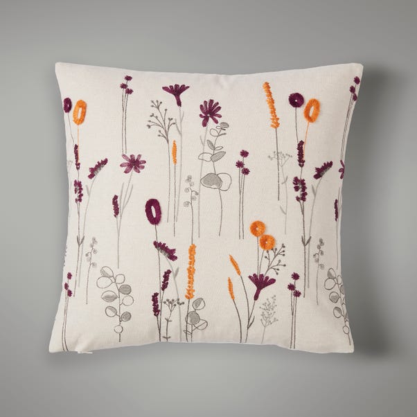 Meadow Floral Cushion Purple image 1 of 5