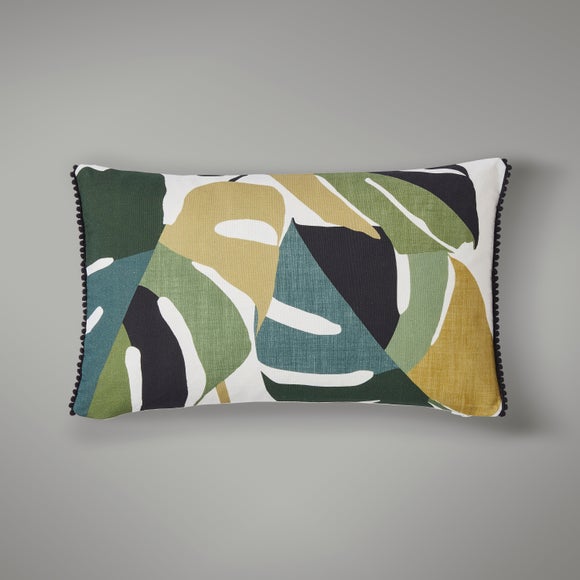 Dunelm green outlet cushions