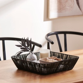 Recycled Plastic Black Tray