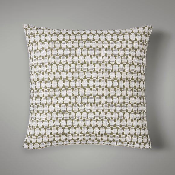 Geo shop print cushions