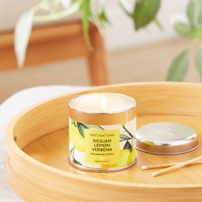 Lemon Verbena Tin Candle