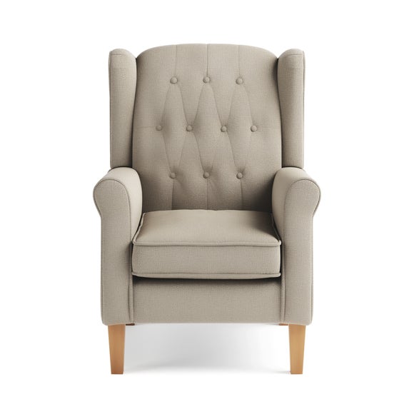 dunelm button back chair