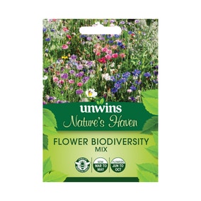 Unwins Nature's Haven Flower Biodiversity Mix Seeds