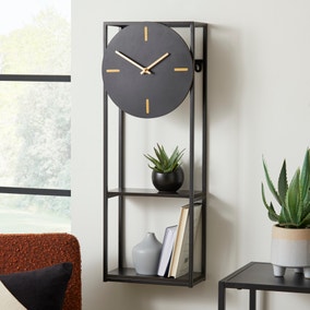Modern Shelf Wall Clock