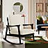 Elements Maddox Boucle Rocking Chair Ivory Ivory