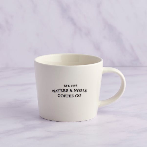 Waters & Noble Cappuccino Mug White