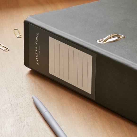 Waters Noble Faux Leather A4 Lever Arch File Dunelm