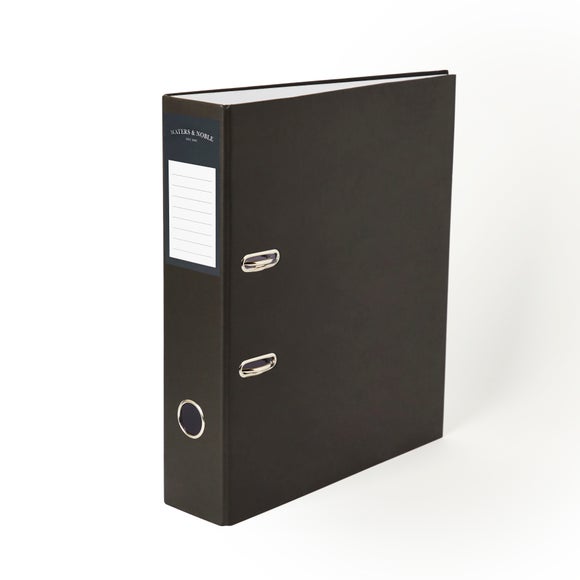 Waters Noble Faux Leather A4 Lever Arch File Dunelm