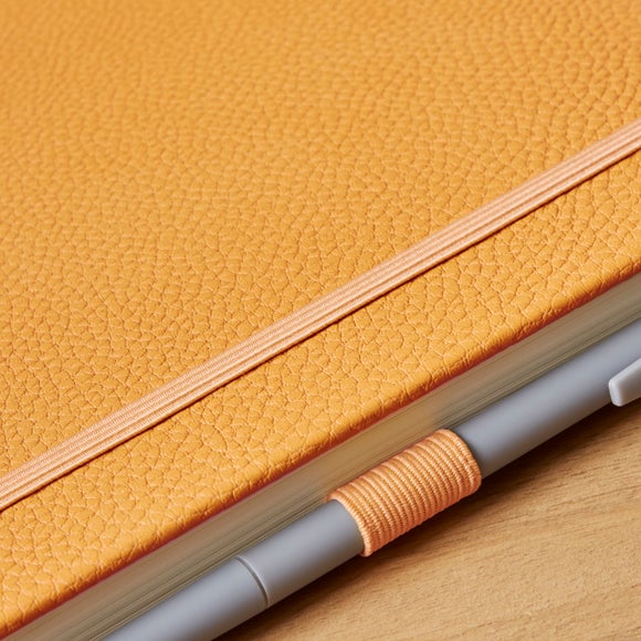 Waters Noble Premium Faux Leather A4 Notebook Dunelm