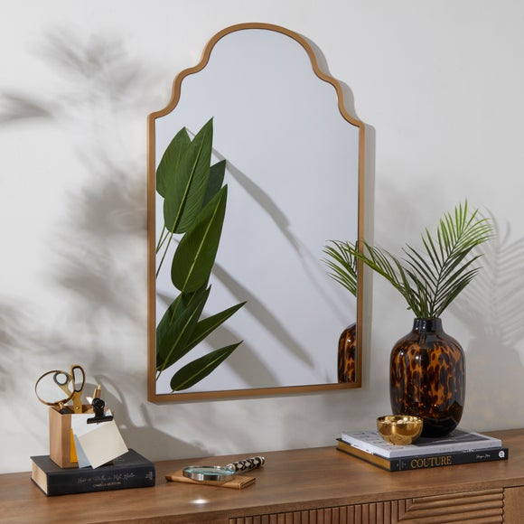 Moroccan Wall Mirror Dunelm   30767196 