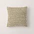 Jersey Bobble Cushion Cover Olive