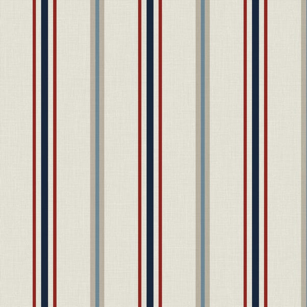 Coastal Salcombe Stripe Made to Measure Fabric Sample Salcombe Stripe Multi