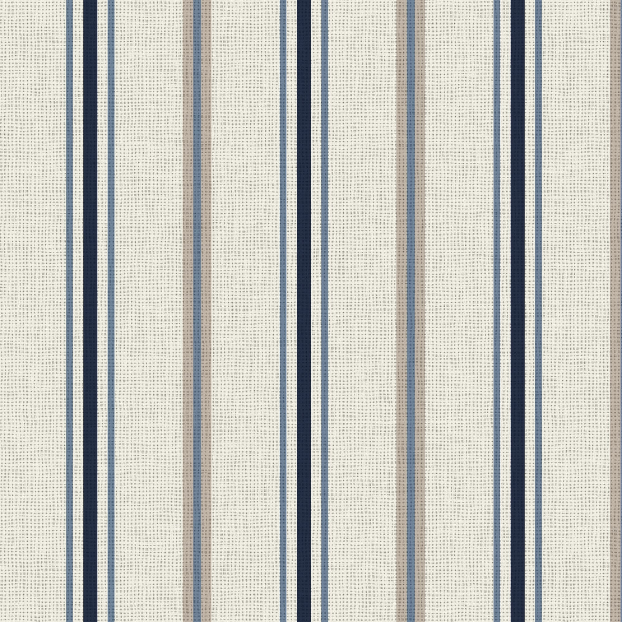Coastal Salcombe Stripe Made to Measure Fabric Sample Salcombe Stripe Navy
