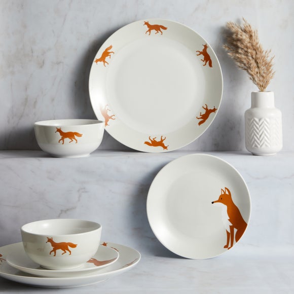 Animal print dinner clearance set