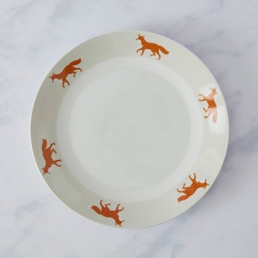 Fergus Fox Dinner Plate