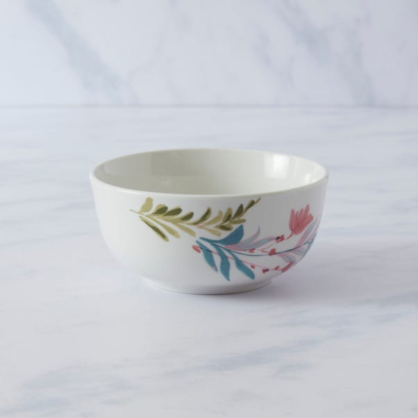 Floral Cereal Bowl MultiColoured