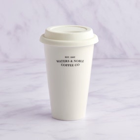 Waters and Noble Travel Mug White