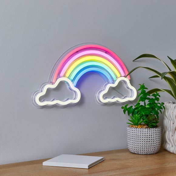 Rainbow shop light neon