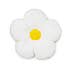 Elements Flower Cushion White undefined