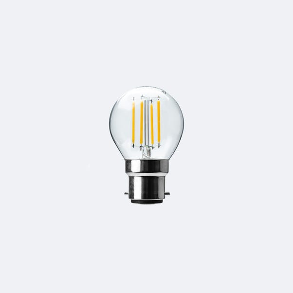 Set of 2 Status 4W BC Mini Globe Filament Bulbs image 1 of 4