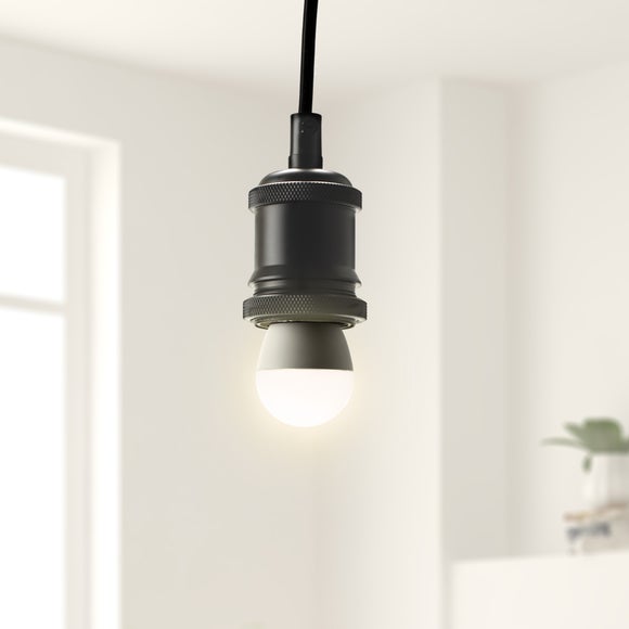 Status 5.5W Dimable Pearl ES Mini Globe 2 Pack Dunelm