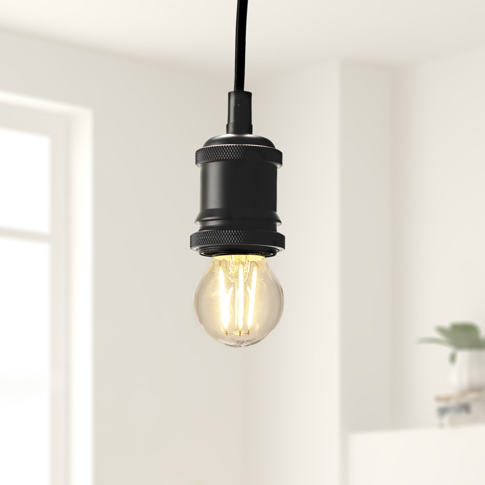 Set of 2 Status 2.5W Filament SES Mini Globe Bulbs
