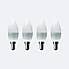 Status 5.5W Dimmable Pearl SES Candle 2 Pack Warm White