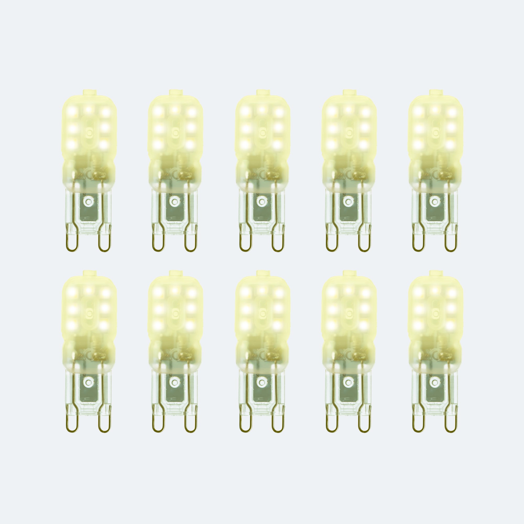 Set of 10 Status 2.2W G9 Capsule Bulbs