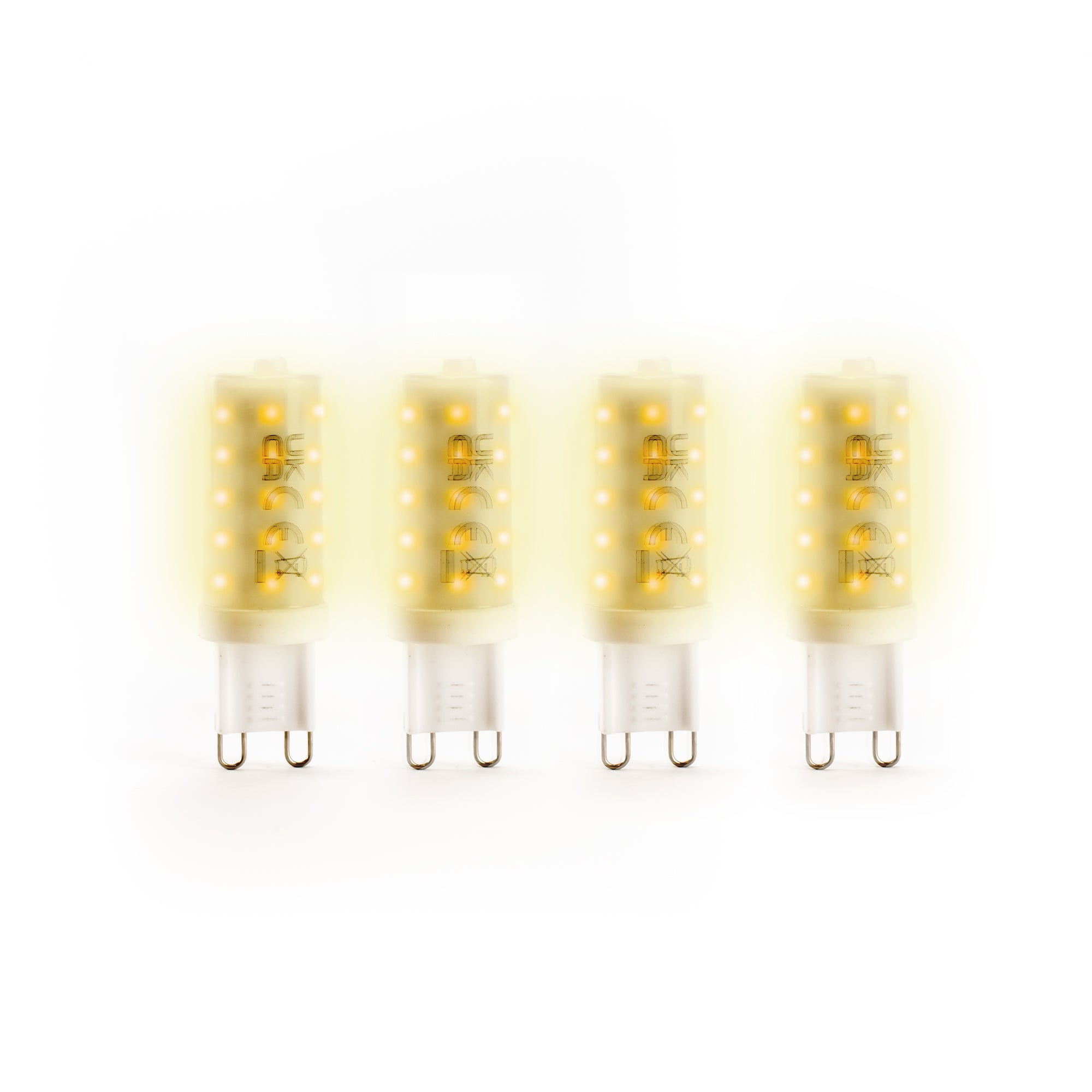 Set of 4 Status 3W G9 Dimmable Bulbs