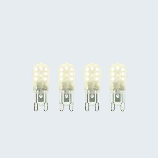 Set of 4 Status 2.2W G9 Cool White Bulbs image 1 of 2