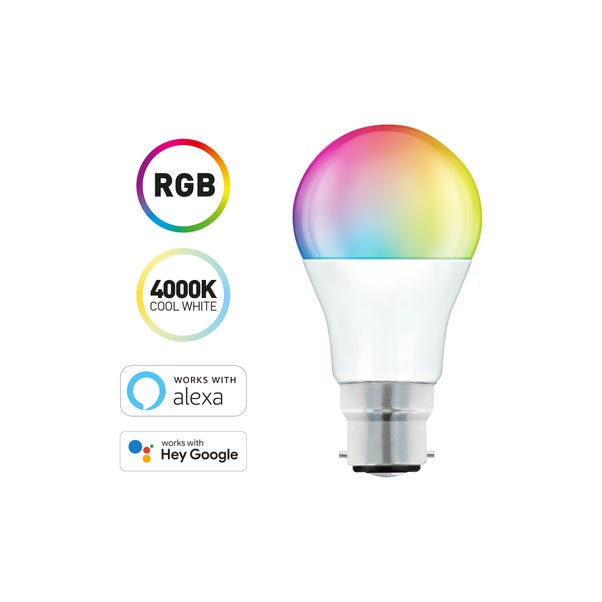 Status SMART 9W BC GLS Colour Changing Bulb image 1 of 6
