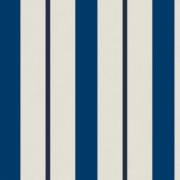 Coastal Seaton Stripe Made to Measure Fabric Sample Seaton Stripe Navy