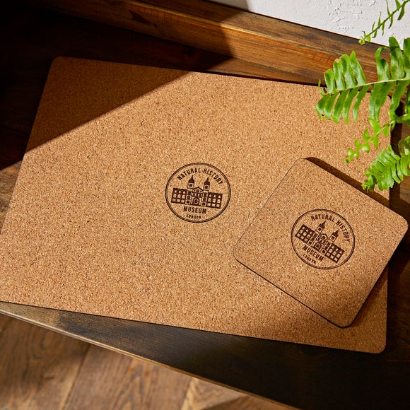 NHM Marsh Botanical Set of 8 Coasters and Placemats Dunelm