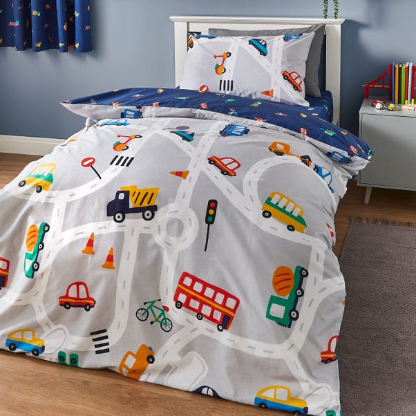 Transport Duvet Cover and Pillowcase Set image 1 of 6