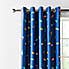 Blue Transport Thermal Blackout Eyelet Curtains  undefined
