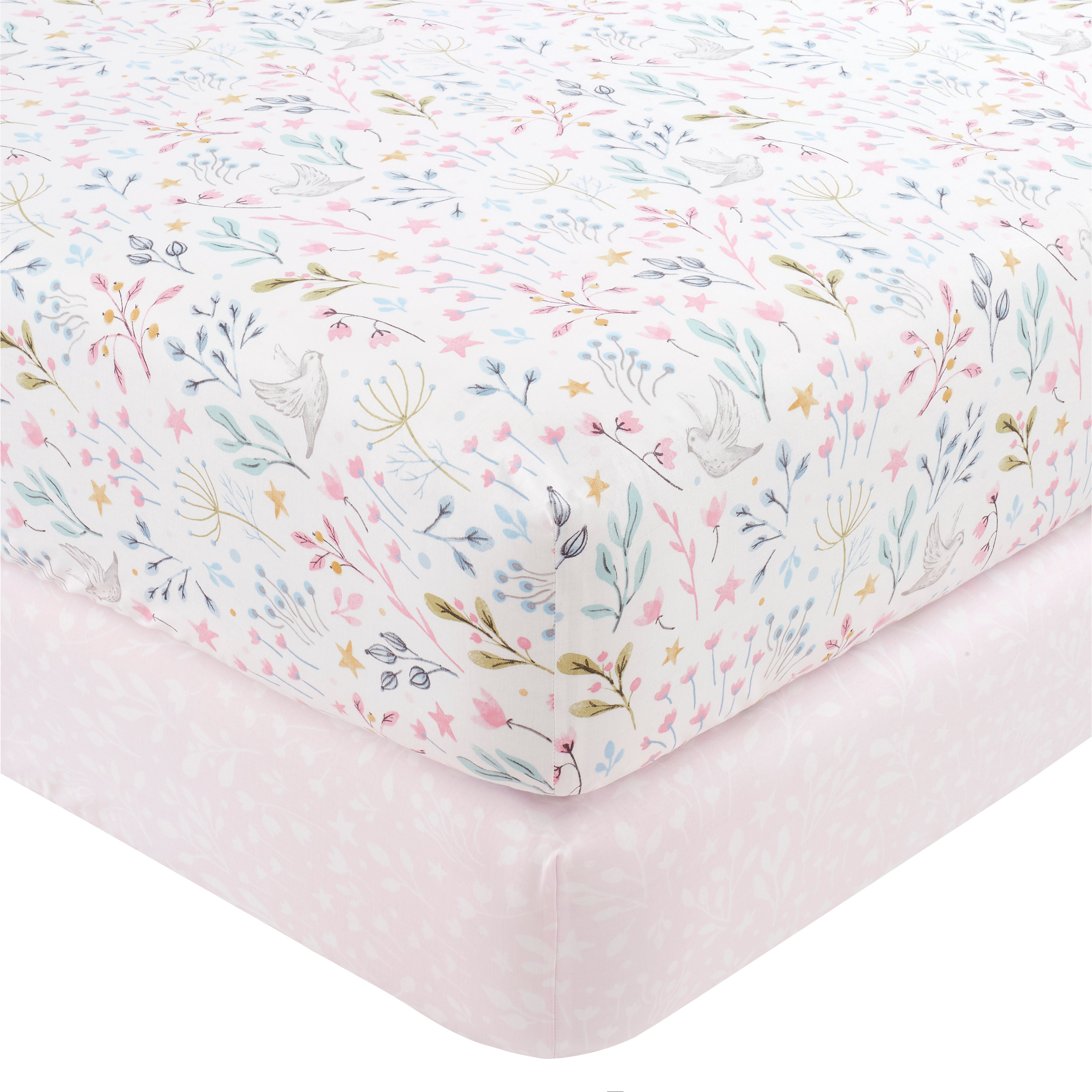 Unicorn Enchanted Pack of 2 Fitted Sheets